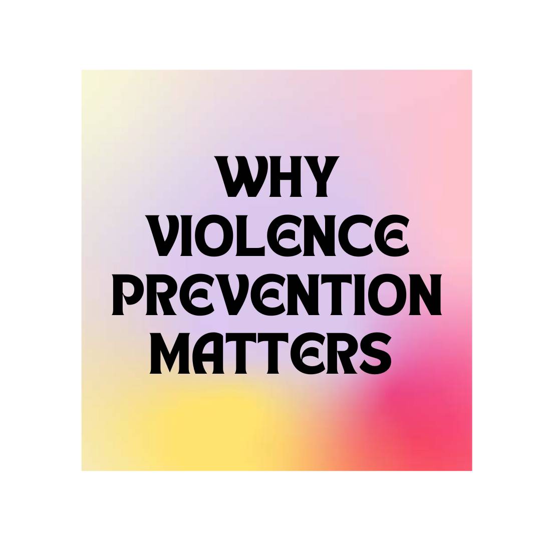 why violence prevention matters